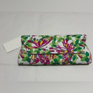 Trina Turk Multicolor Floral Clutch